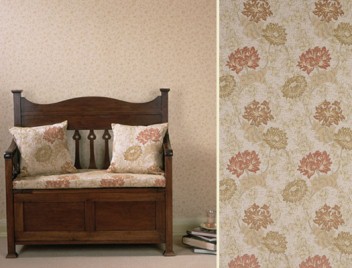 WILLIAM MORRIS CHRYSANTHEMUM FABRIC